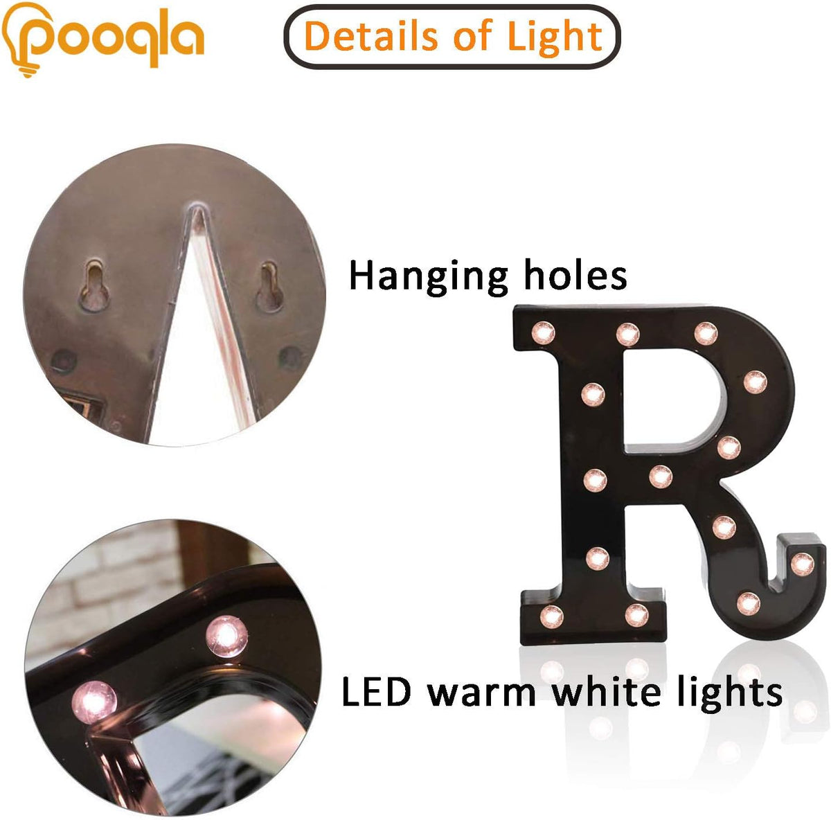 Decorative LED Illuminated Letter Marquee Sign - Alphabet Marquee Letters with Lights For Wedding