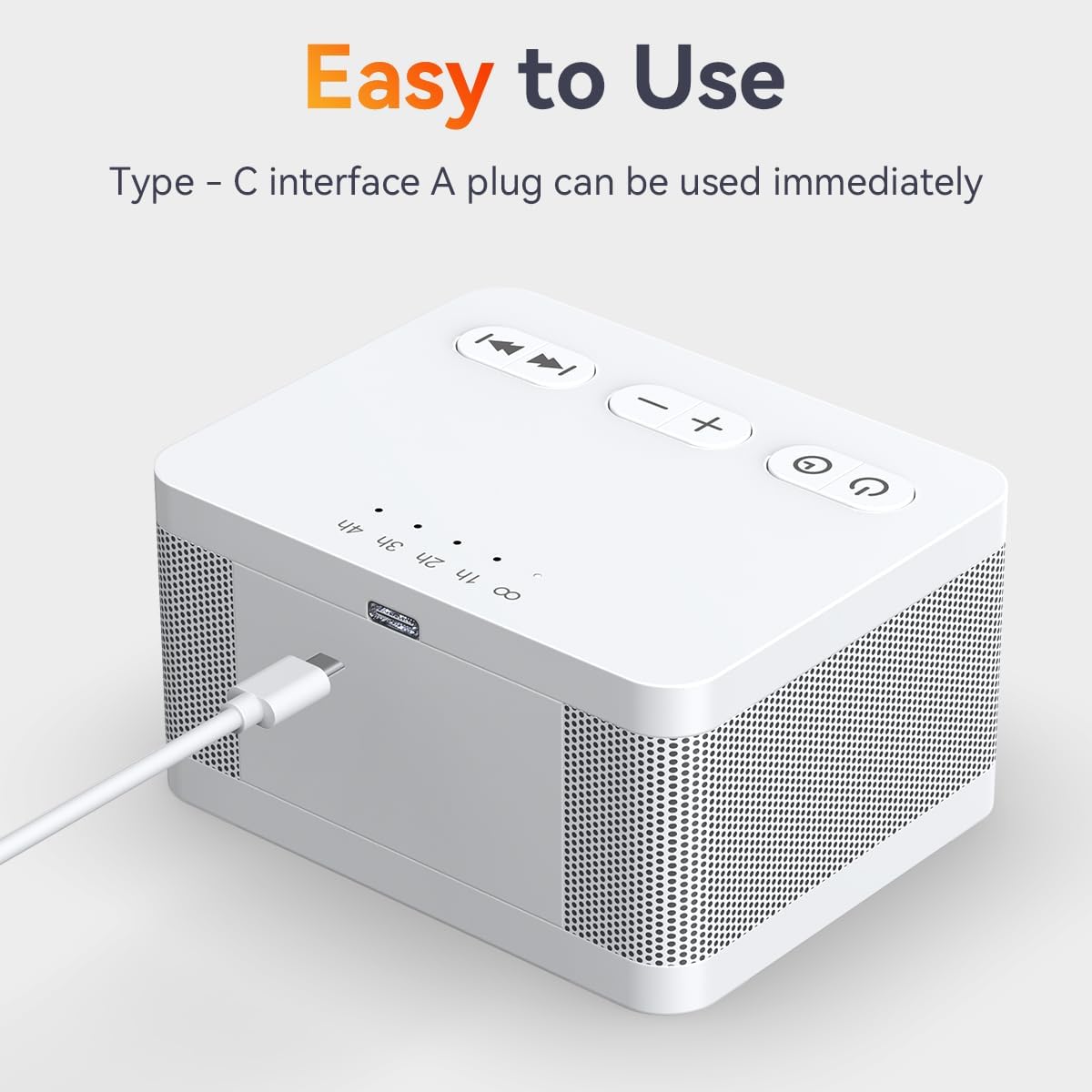 Sound Machine White Noise Machine with 30 Soothing Sounds 36 Levels Volume 5 Timers and Memory