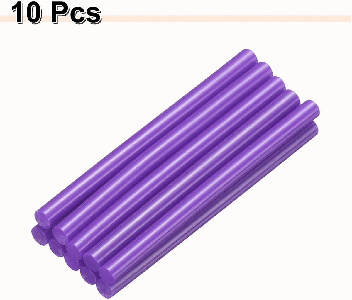 HARFINGTON 10pcs Hot Glue Sticks 0.28" Dia x 3.94" Long EVA Mini Hot Melt Adhesive Glue Stick for