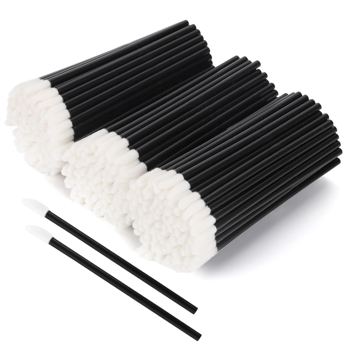 300 Pcs Disposable Lip Brushes, Lipstick Lip Gloss Wands Applicator Tool Makeup Beauty Tool Kits