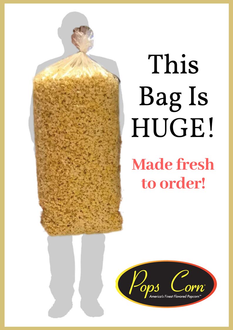 POPCORN! Gourmet Popcorn XL BULK/WHOLESALE-300 Cups-90oz-5.6LBS of MOVIE THEATER STYLE! Butter