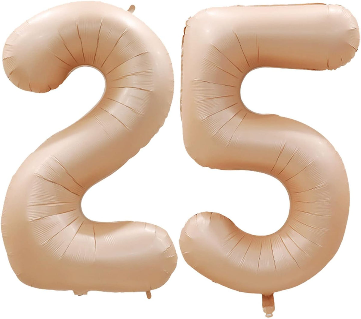 GOER Number 25 Balloons for 25th Birthday Party Decorations,42 Inch Jumbo Foil Helium 52 Balloons