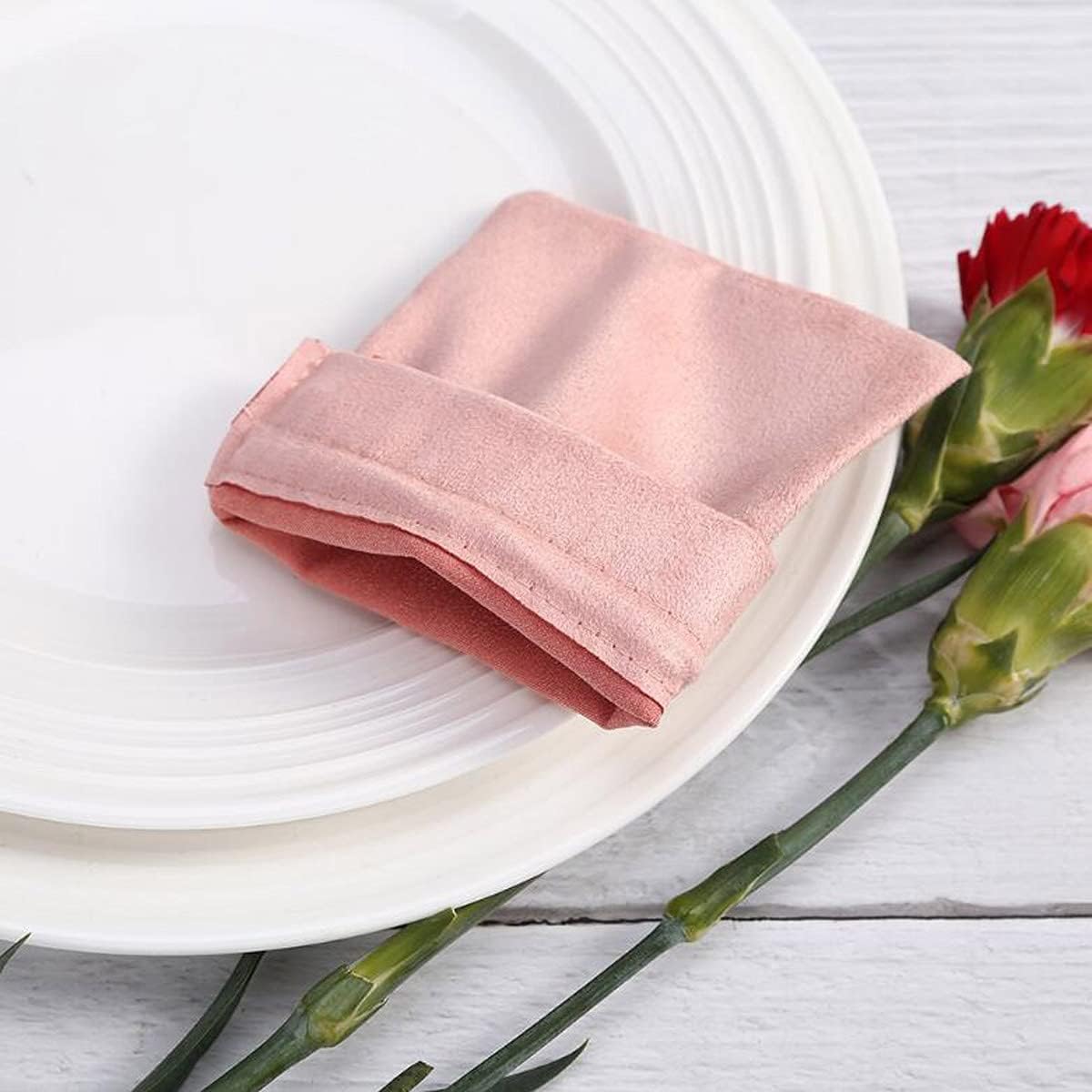 30 Pcs Pink Velvet Drawstring Bags Jewelry Pouches Jewelry Gift Bags Pouches Wedding Favors,3.1x3.9