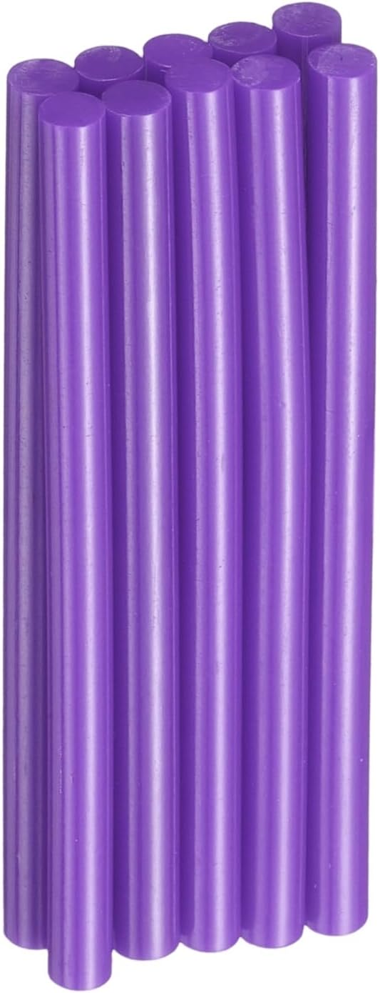 HARFINGTON 10pcs Hot Glue Sticks 0.28" Dia x 3.94" Long EVA Mini Hot Melt Adhesive Glue Stick for
