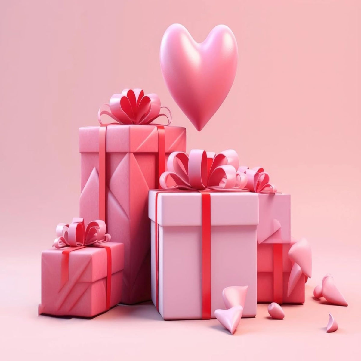 Vanhench 17.5"×963" (80 1/4FT) Pink Wrapping Paper Roll, Bulletin Board Paper, Color Kraft Paper