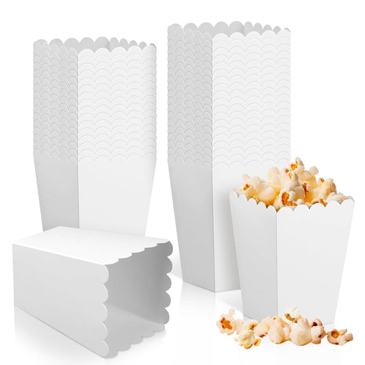 36 Pack Mini Popcorn Boxes for Party, Small Popcorn Cups Disposable for Movie Night, Carnival