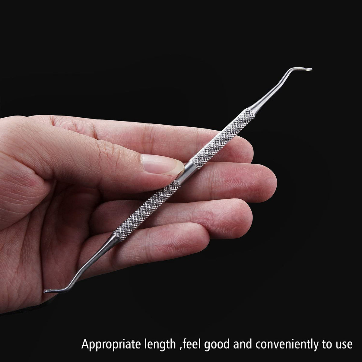 FAMILIFE Ingrown Toenail File and Lifter, 2pcs Ingrown Toenail Tool Double Sided with Storage Case