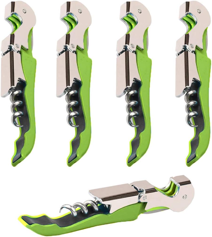 Professional Waiter Corkscrew Wine Openers Set (4 PCS),Upgraded With Heavy Duty Stainless Steel