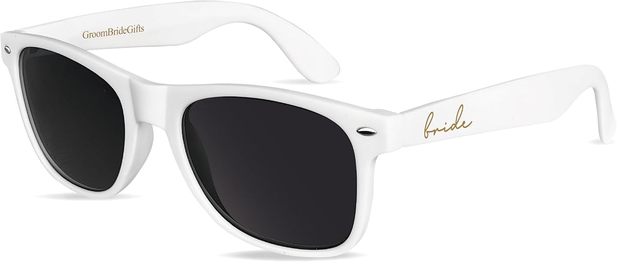 Bride and Groom Polarized Sunglasses for Wedding – UV400 Protection, Lightweight & Stylish Couple
