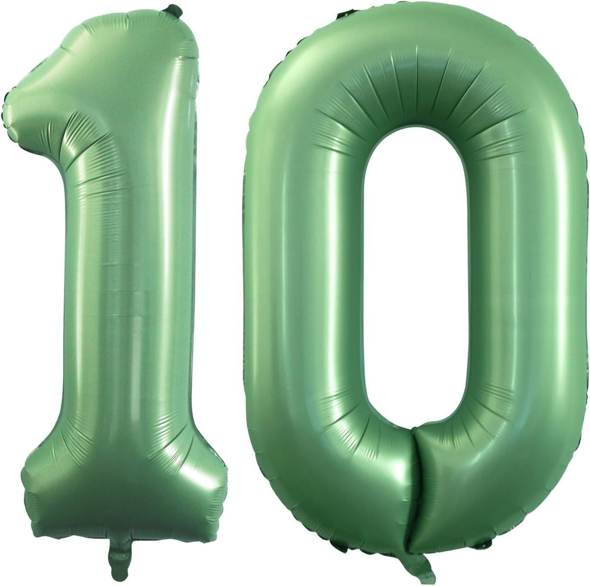 GOER Number 10 Balloons for 10th Birthday Party Decorations,42 Inch Jumbo Foil Helium Balloons for
