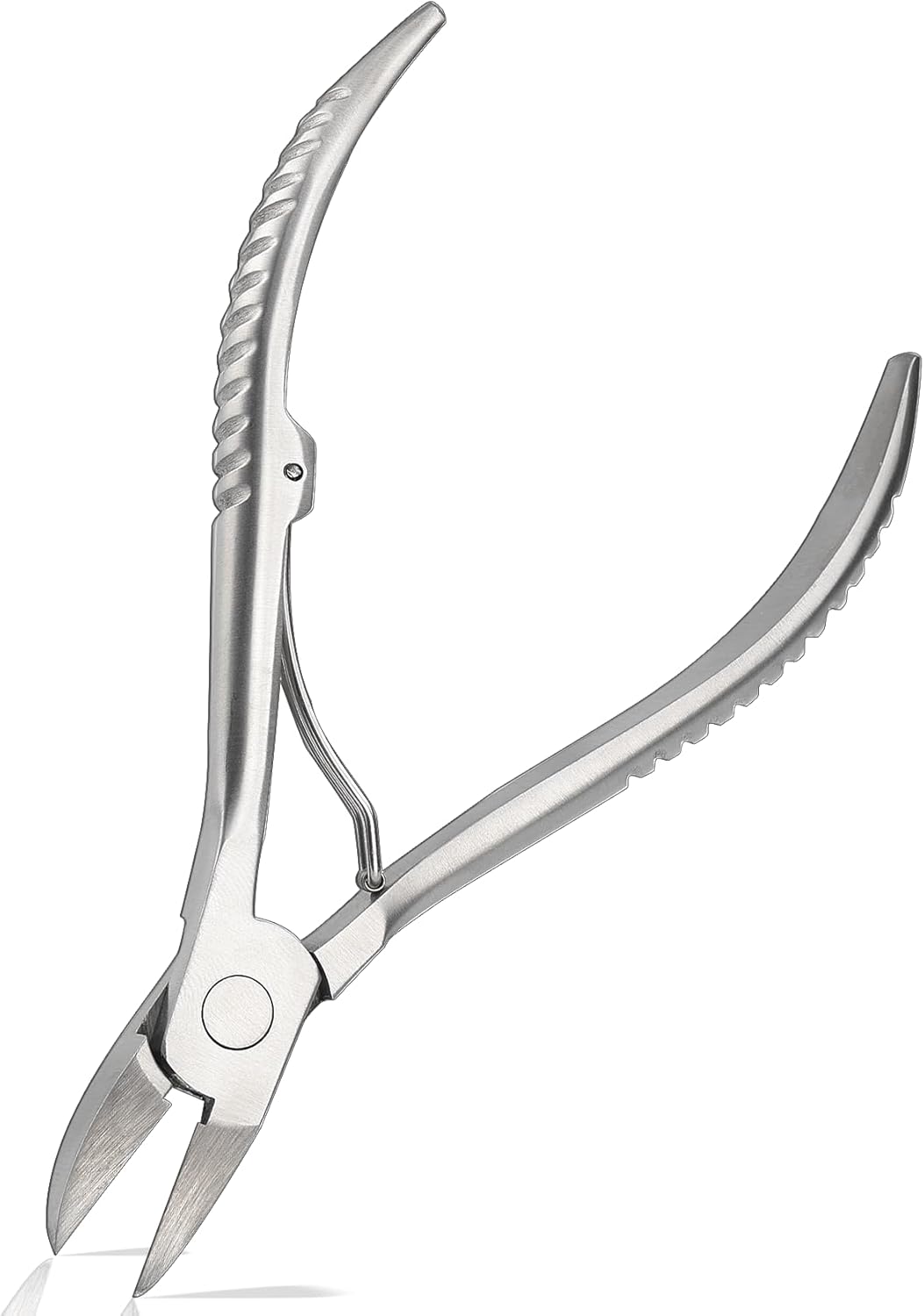 Heavy Duty Podiatrist Toenail Clippers for Thick and Ingrown Nails, Hand Forged Stainless Steel Toe