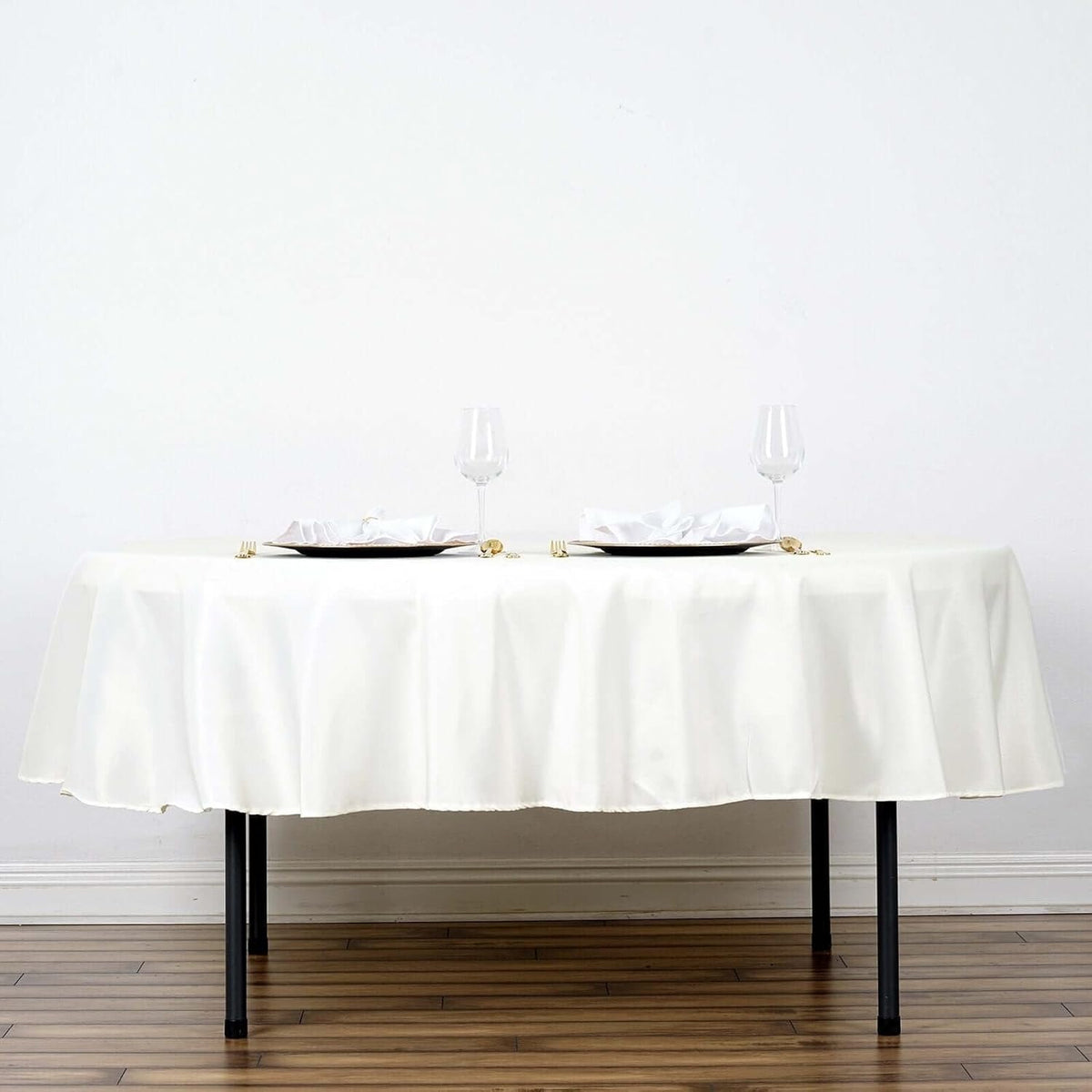 Efavormart Round Tablecloth, 70 Inch Stain & Wrinkle Resistant Washable Table Cloth, Decorative