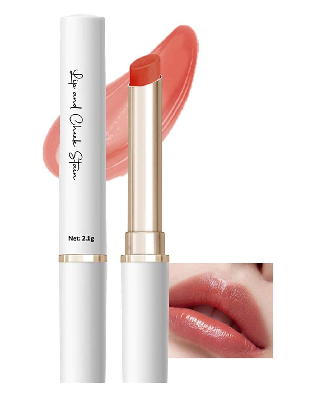 PH Color Changing Lipstick, Waterproof Temperature Color Change Lip Balm, Multi-Use Lip and Cheek