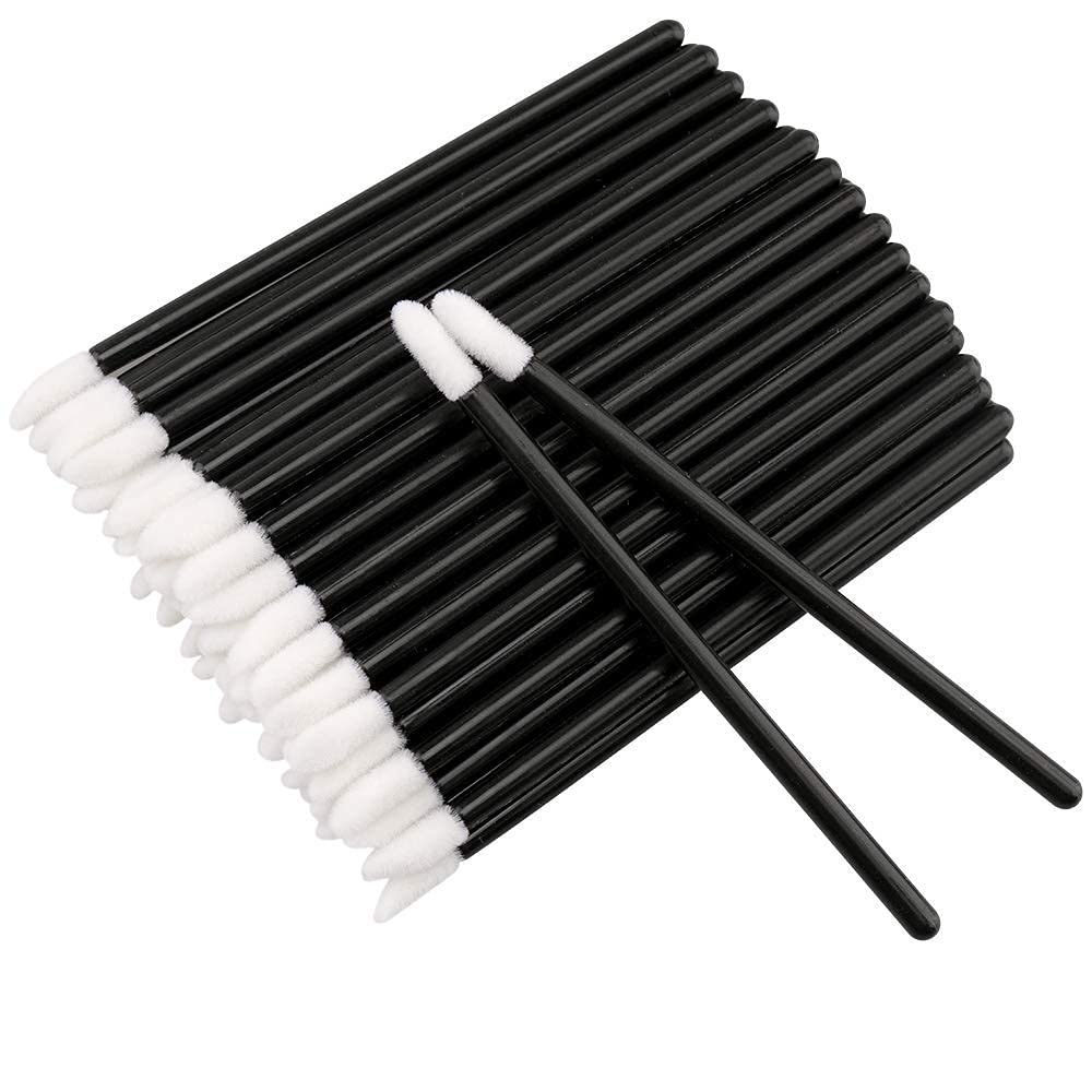 G2PLUS 200PCS Lip Gloss Applicators, Disposable Lip Brushes, Lipstick Gloss Wands Applicator