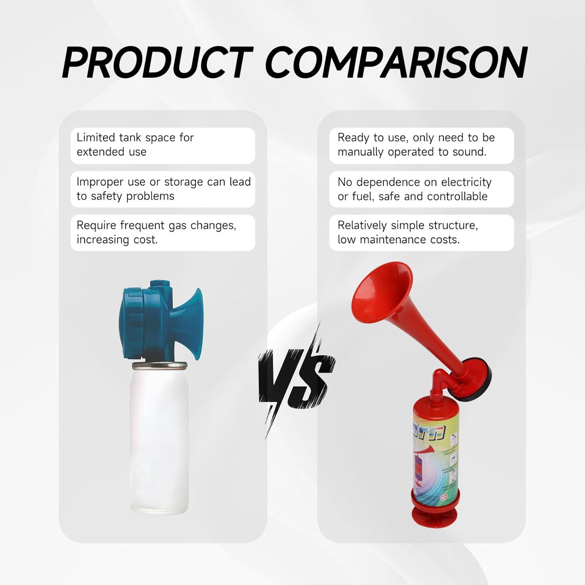 Air Horn for Boat Graduation Party Sports Events Beer Horns Dog Air Horn Self Defense Portable Air
