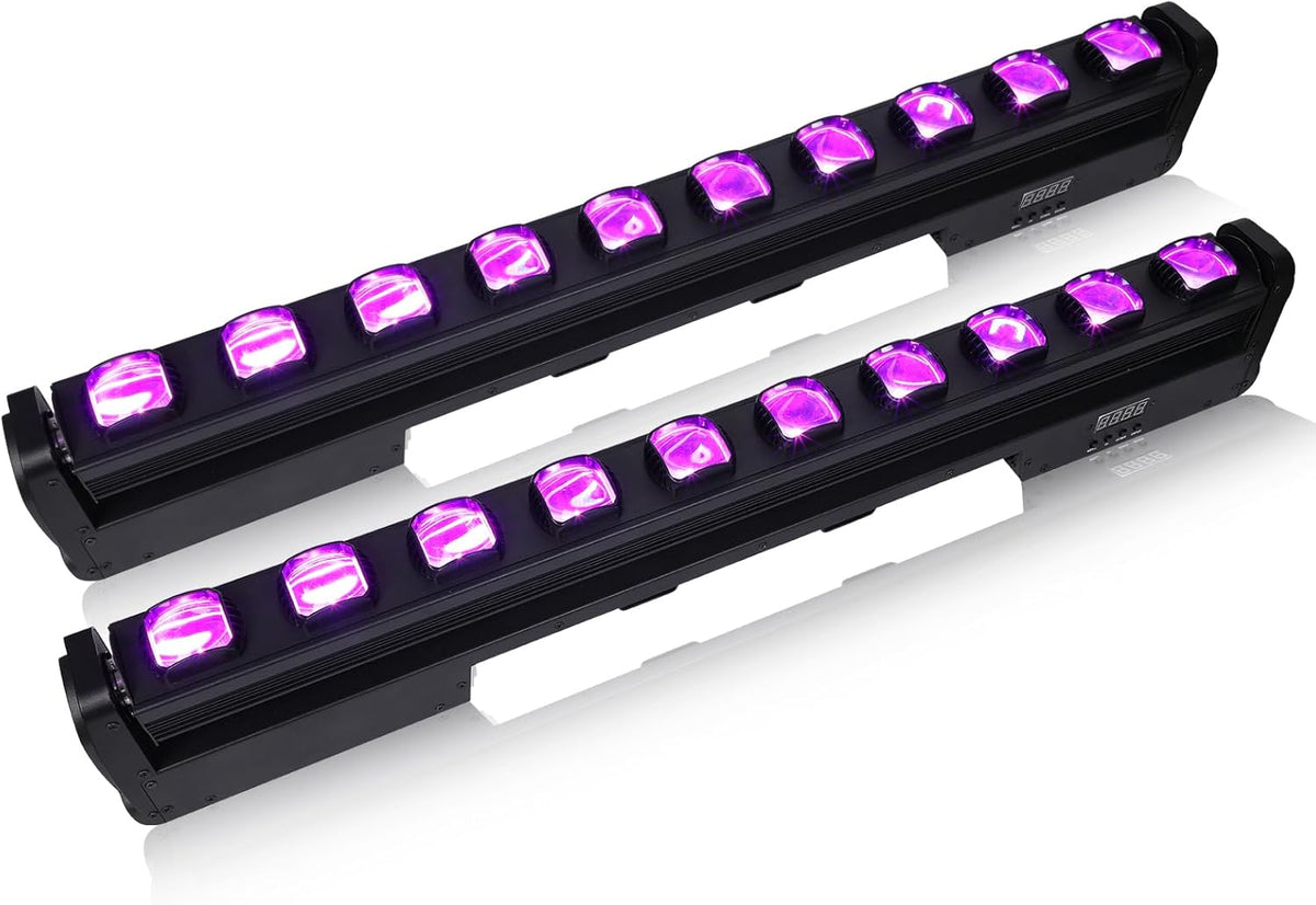 Betopper 10x15w RGBW Moving Beam LED Light Bar,10 Eye Stage Light Strobe Beam Like Spider RGBW 4IN1