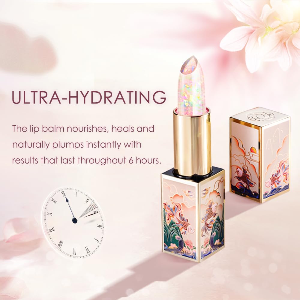 CATKIN Lip Balm Tinted Color Changing Lipstick Ultra Hydrating Lip Moistrurizer Lip Care with