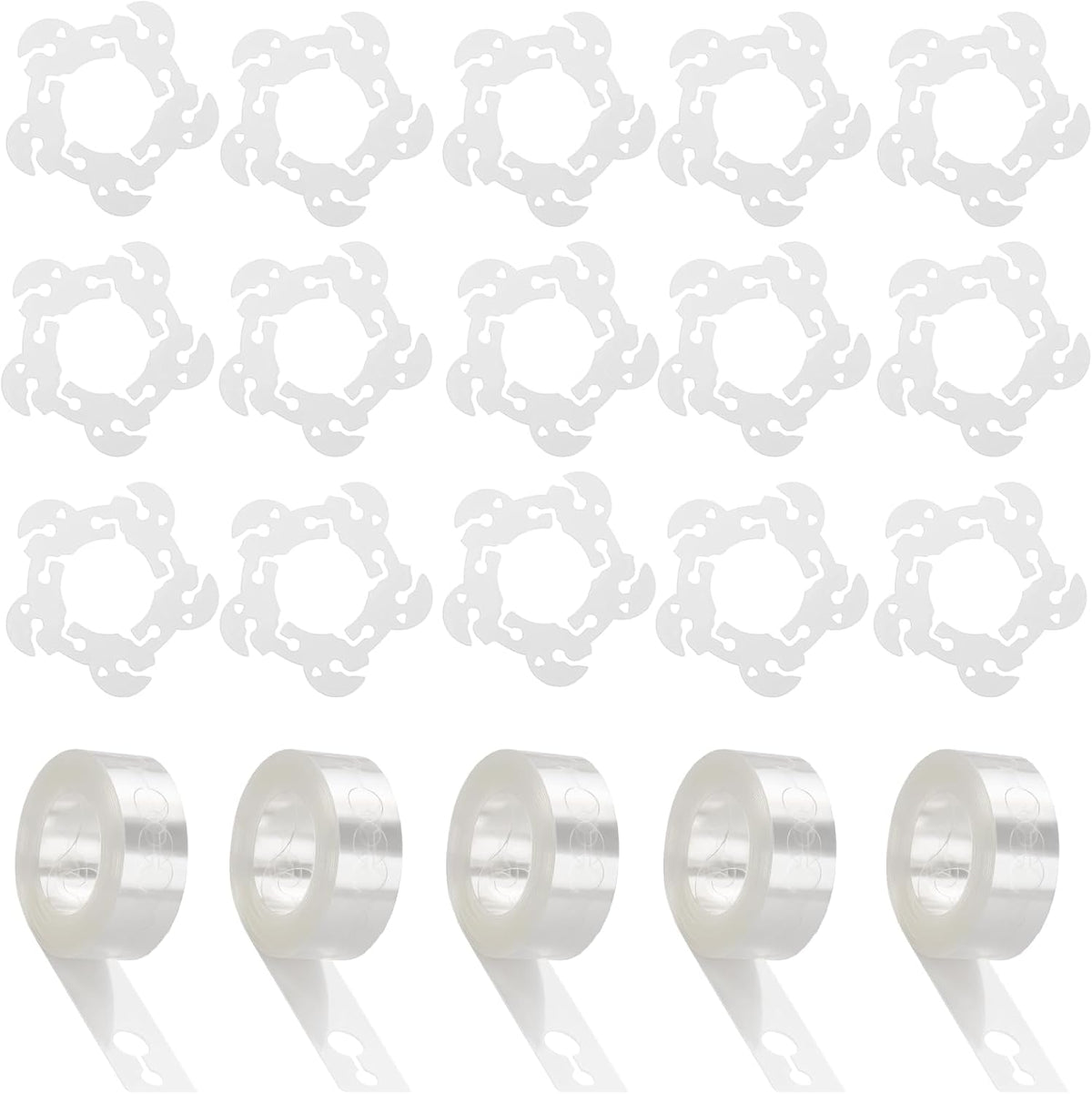 Balloon Arch Garland Kit, 5 Balloon Garland Strips - 50 Balloon Flower Clips and, Birthday Party
