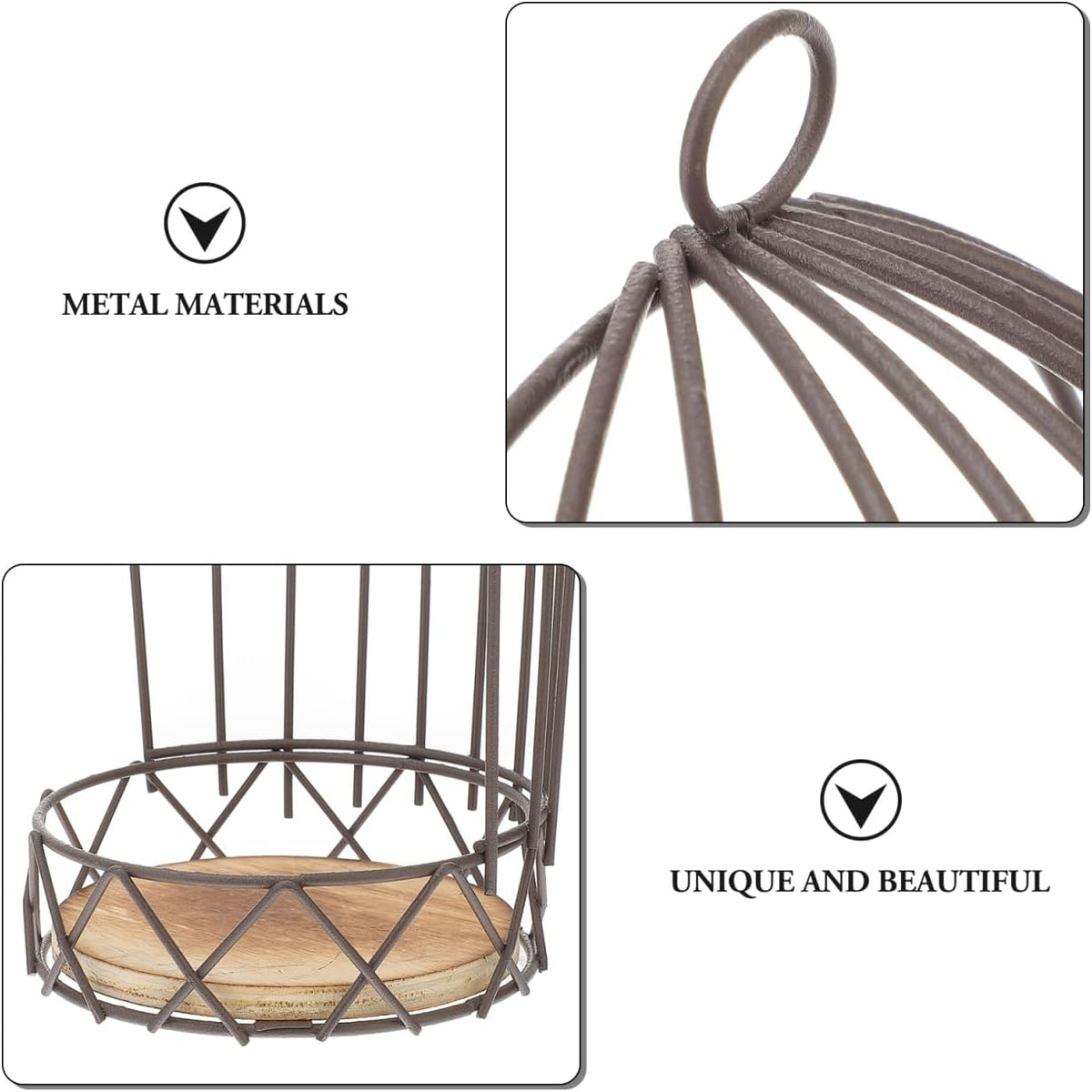 Farmhouse Birdcage Candle Holder Bird Cage Decor Lanterns Decorative Metal Candlestick Vintage Bird