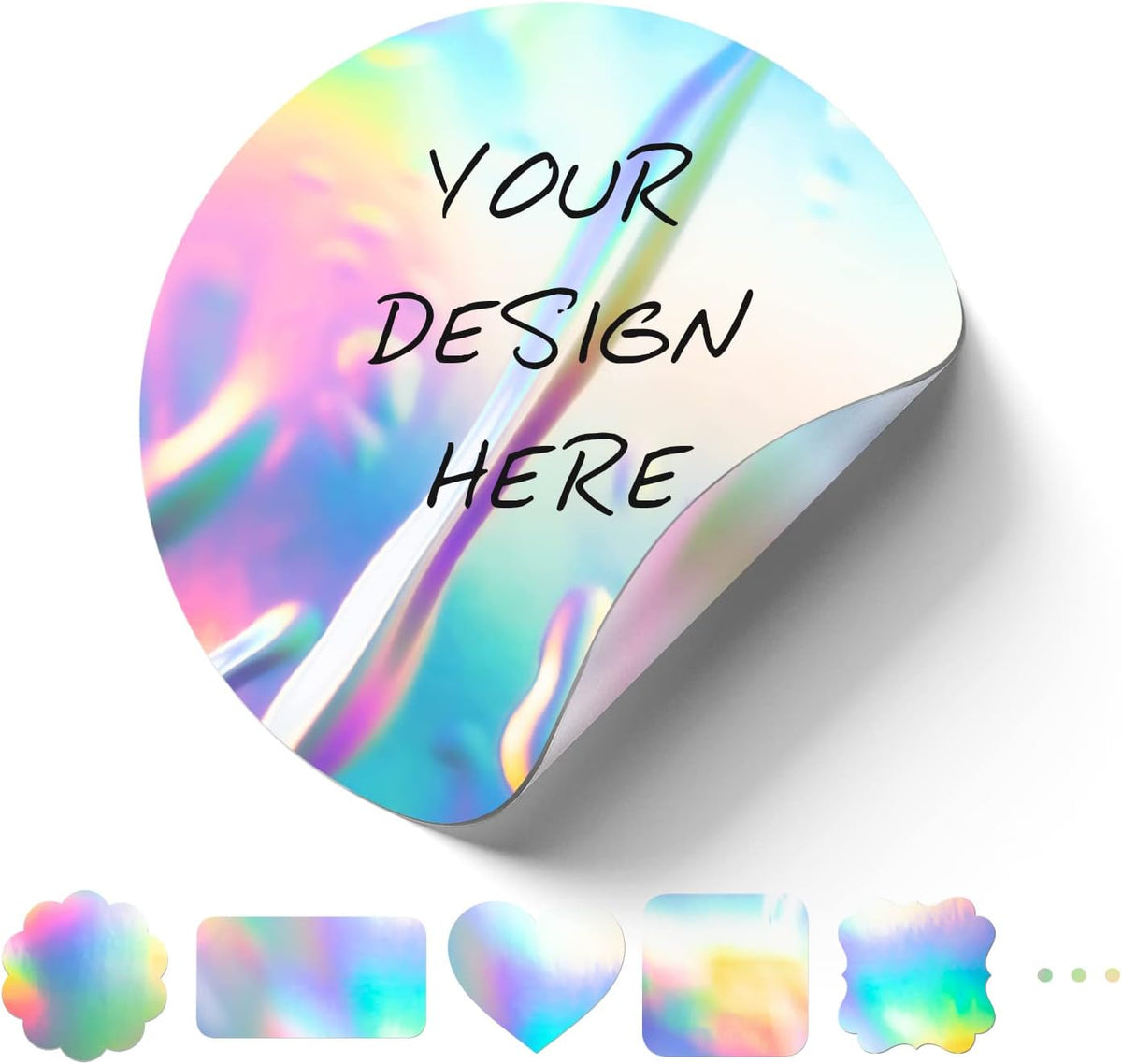 Custom Logo Stickers for Business, Personalised Branding Labels, Any Shape & Size, Waterproof
