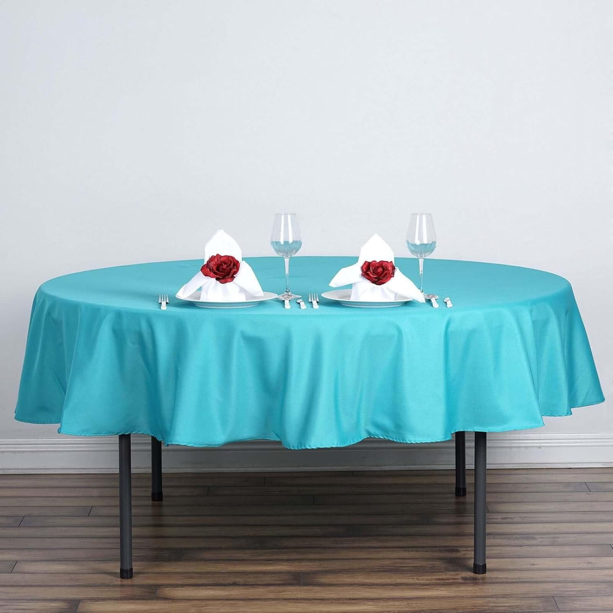 Efavormart Round Tablecloth, 90 Inch Stain & Wrinkle Resistant Washable Table Cloth, Decorative