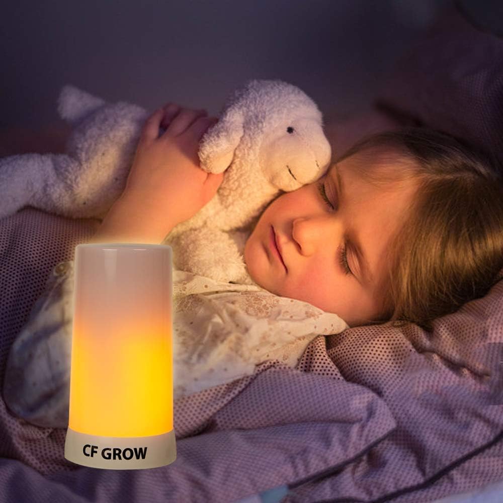 LED Flame Light, Flame lamp Candles Fire Lanterns Outdoor Hanging Lamps,USB Rechargeable Waterproof