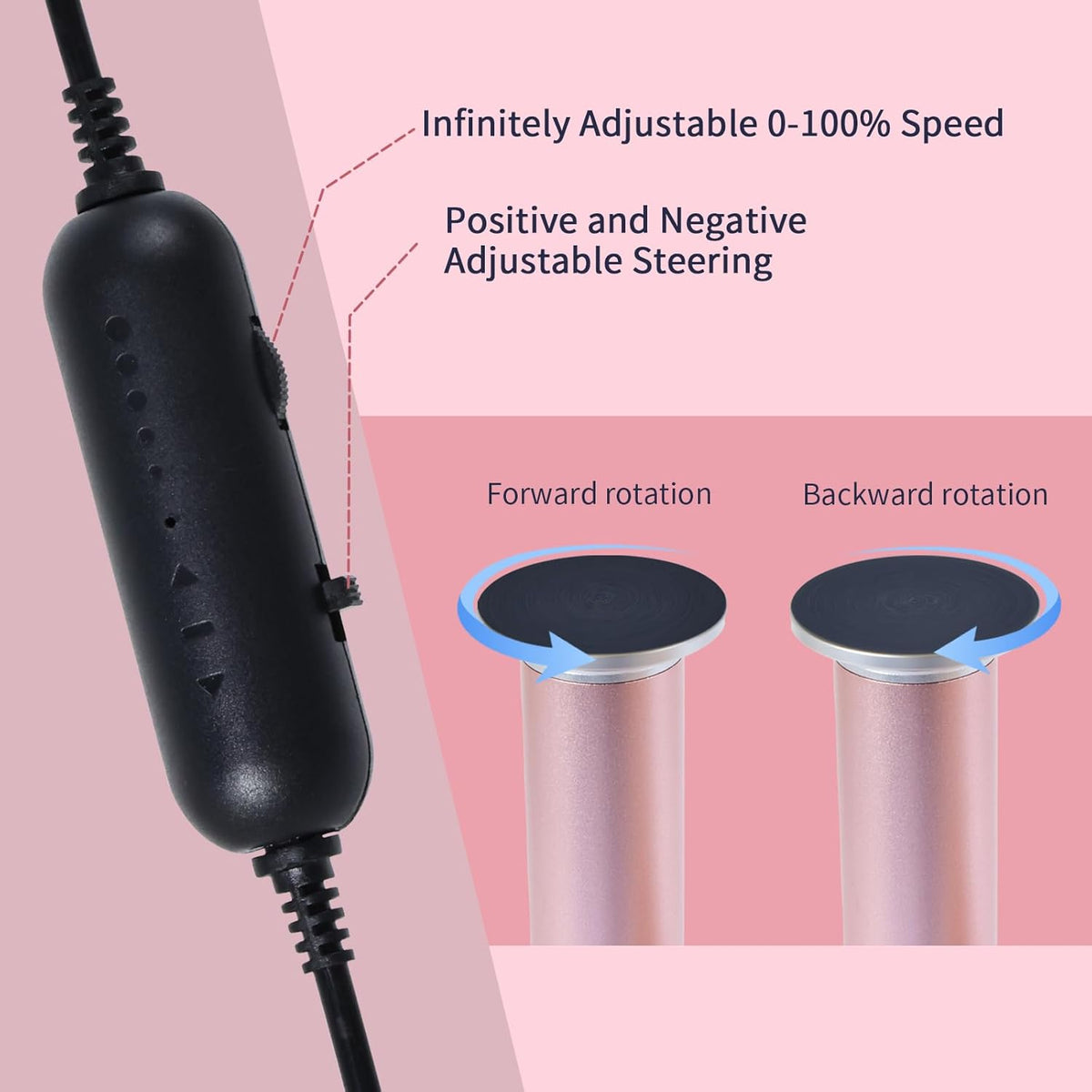 4.8IN Longer Electric Foot Callus Remover with 80pcs Sandpaper Discs, Professional Aluminum Callus
