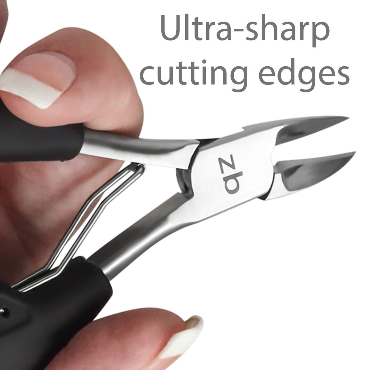 Toenail Clippers for Thick or Ingrown Toenail - Large Handle for Easy Grip + Sharp Stainless Steel