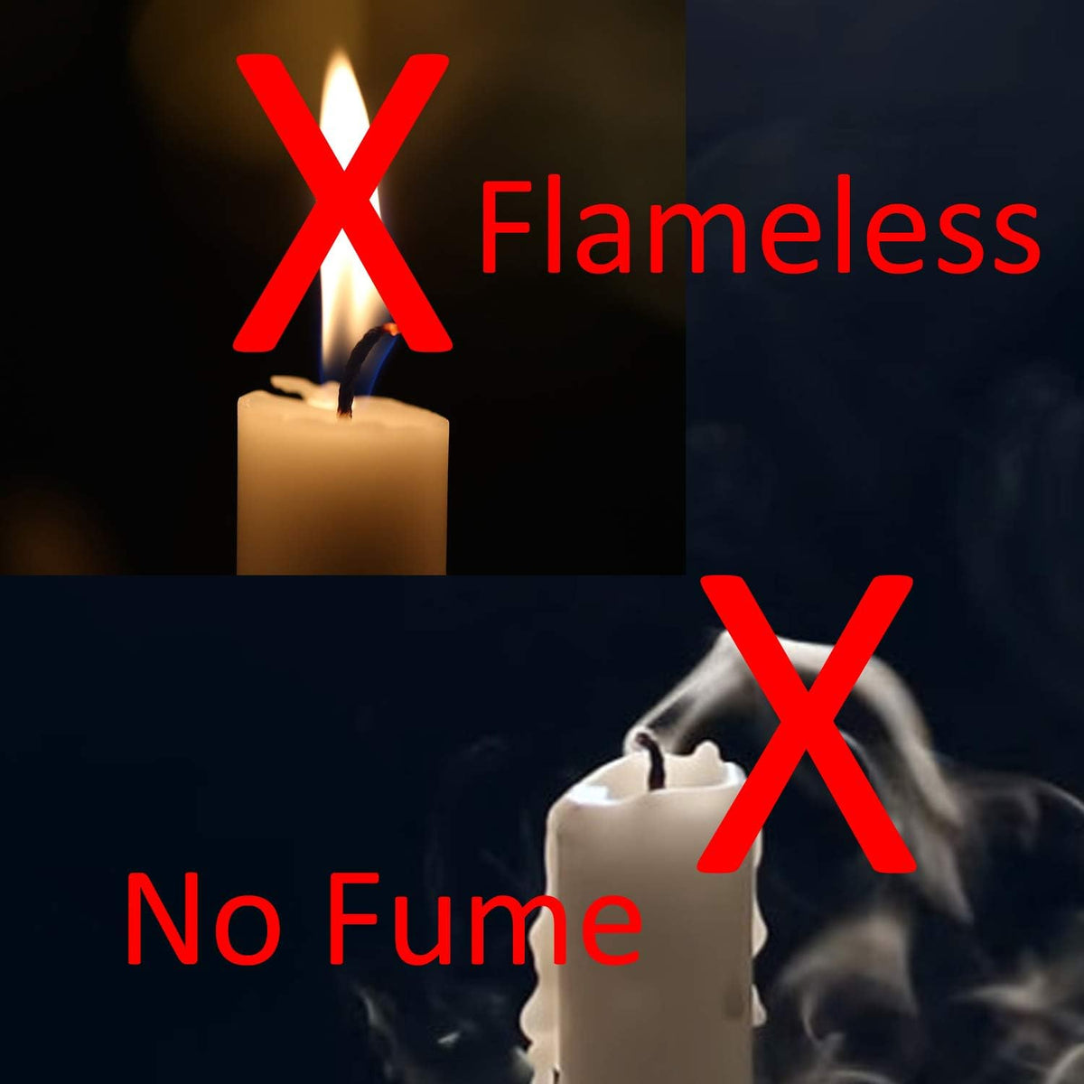 12 Battery Operated Flameless LED Tea Lights with Timer Realistic Flickering Electric Tealight