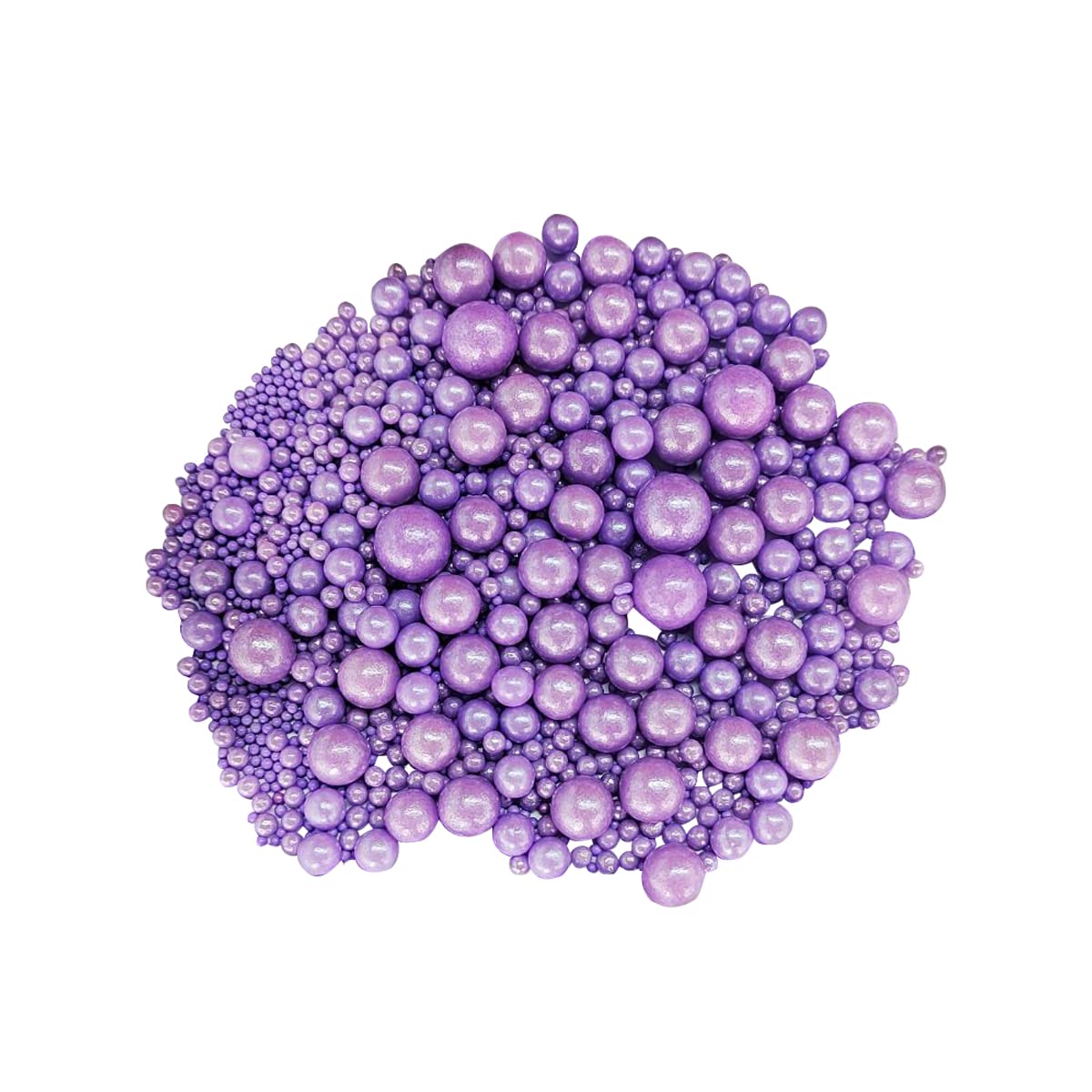 Edible Purple Sugar Pearls Candy Sprinkles 120G/ 4.23Ounce Baking Cake Sprinkles Cupcake and Cake
