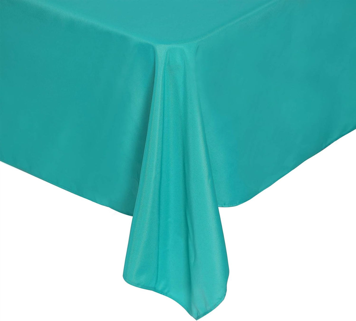 Rectangle Tablecloth 90x156 inch Washable Polyester Fabric Table Cloth for Wedding Party Dining