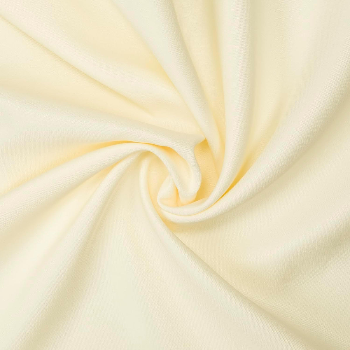 Gee Di Moda Square Tablecloth - 52 x 52 Inch Ivory Table Cloth for Small Square or Round Tables
