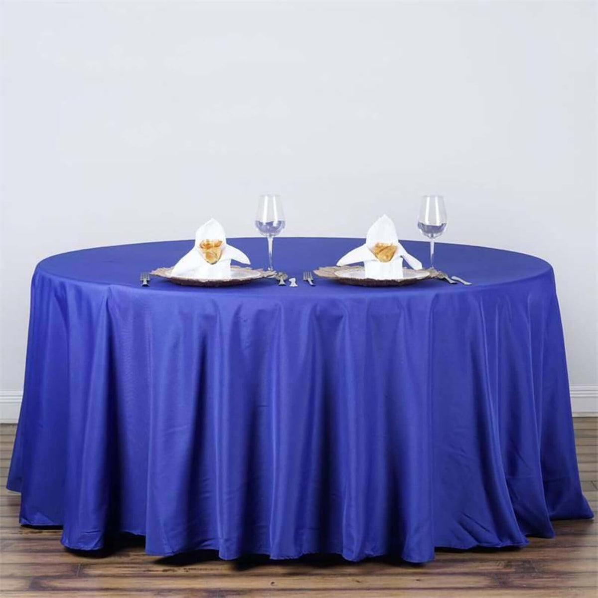 Efavormart Round Tablecloth, 120 Inch Stain & Wrinkle Resistant Washable Table Cloth, Decorative