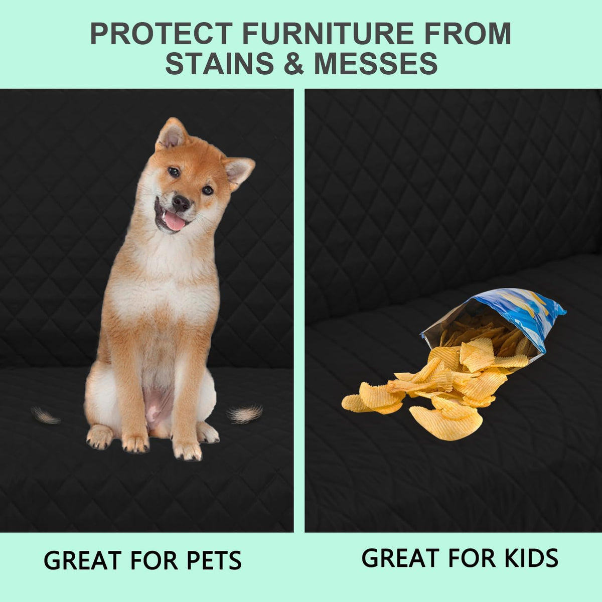 Recliner Chair Covers Reversible Sofa Cover Couch Cover for Pets Lazy Boy Furniture