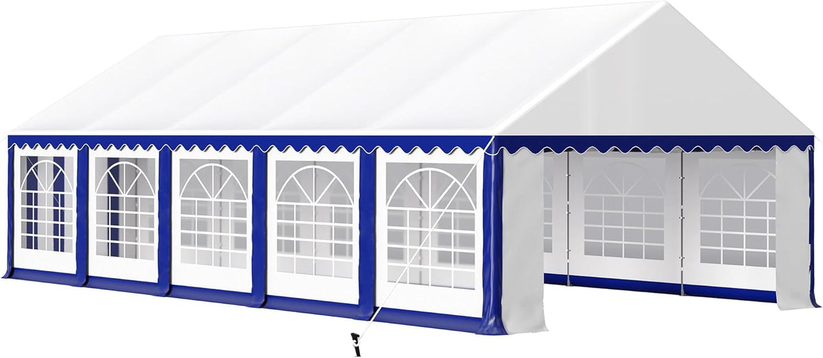 HERA'S PALACE 16'x 32' Outdoor Tents for Parties Large Canopy Tent with 12 Removable Sidewalls
