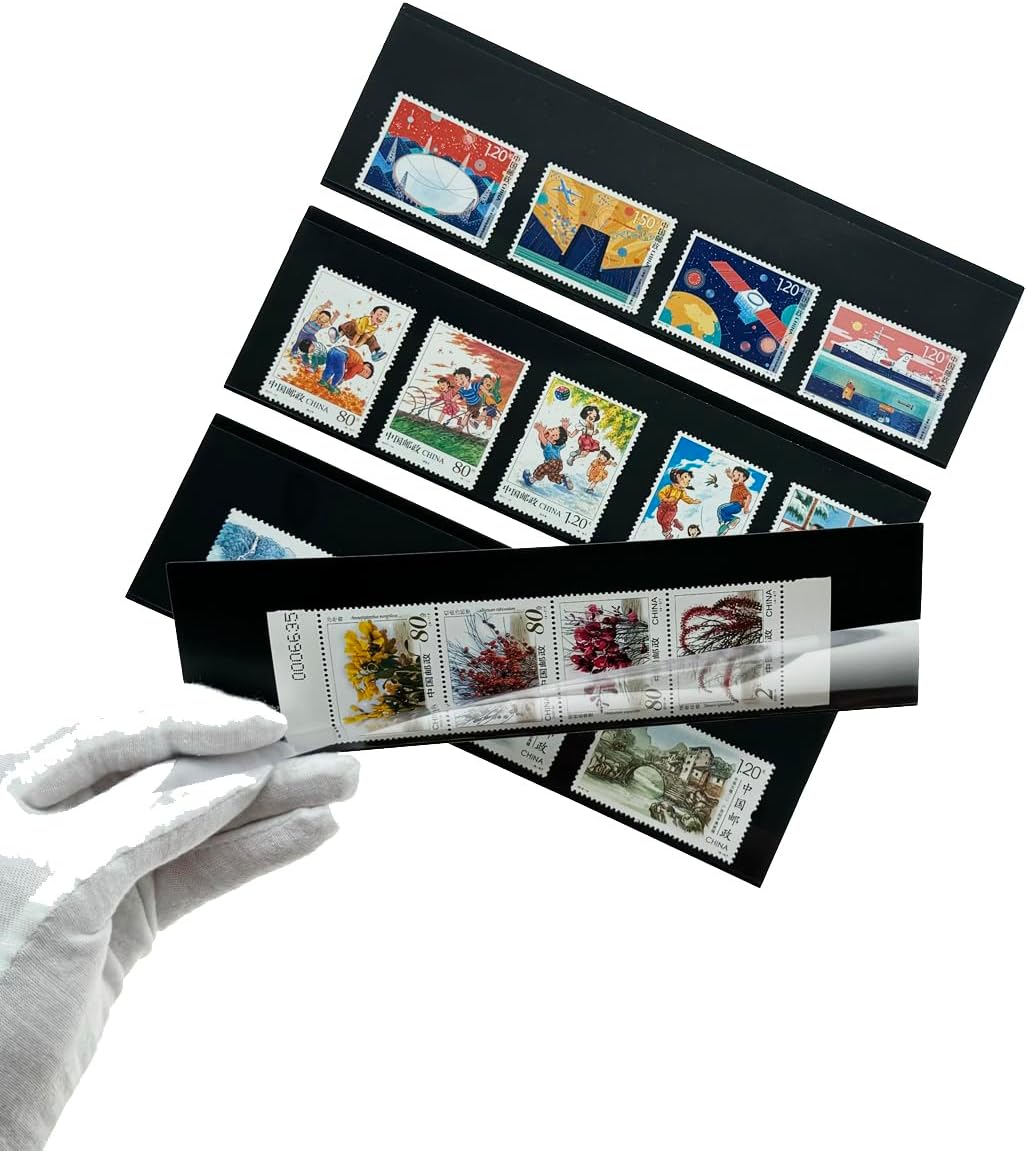 Philatelic Display Black Card Stamp Cover Stamp Collection Stamp Storage philatelic Album Stamps