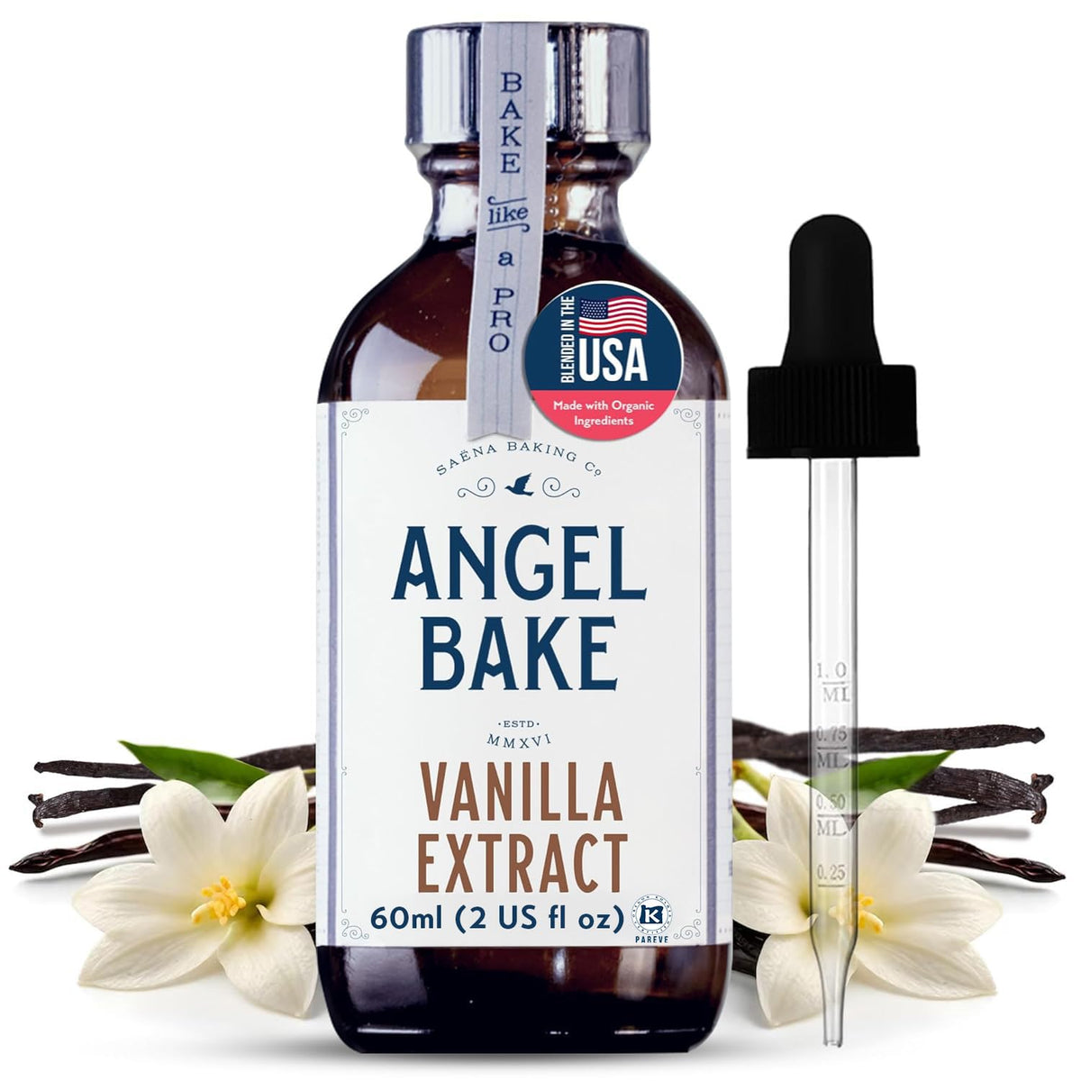 Pure Madagascar Vanilla Extract for Baking and Mixology-Premium Natural Flavoring for Cooking