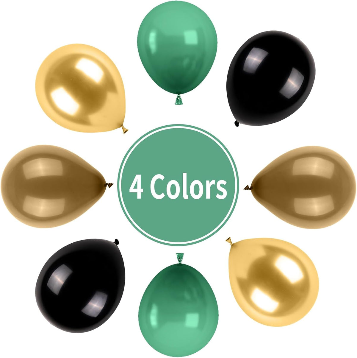Green and Brown Balloons, Camo Balloons Camouflage Party Balloons Green Black Latex Balloon