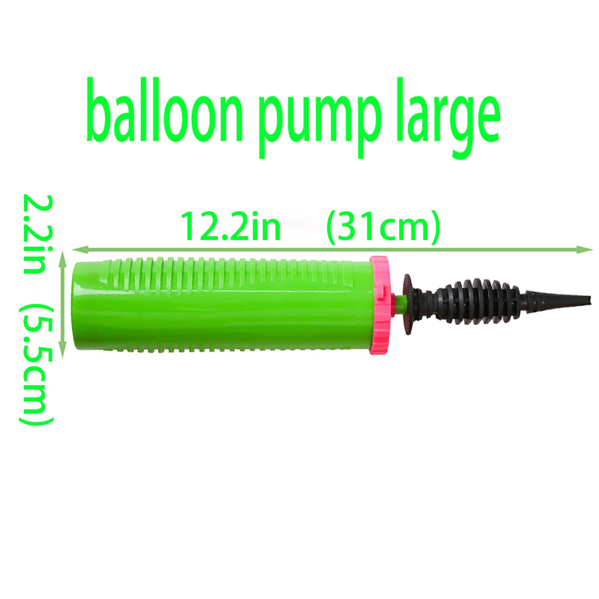 ouyili Balloon Pump Handheld Two-Way Dual Action - Hand Blower Air Pumper for Balloons - Ballon