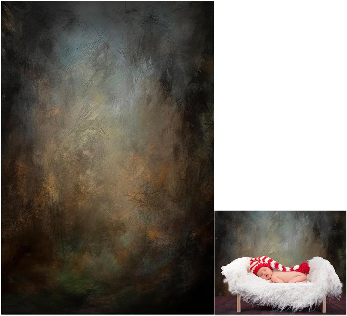 6x9ft Old Master Mottled Portrait Photography Backdrops Abstract Rust Spots Backdrop Background for