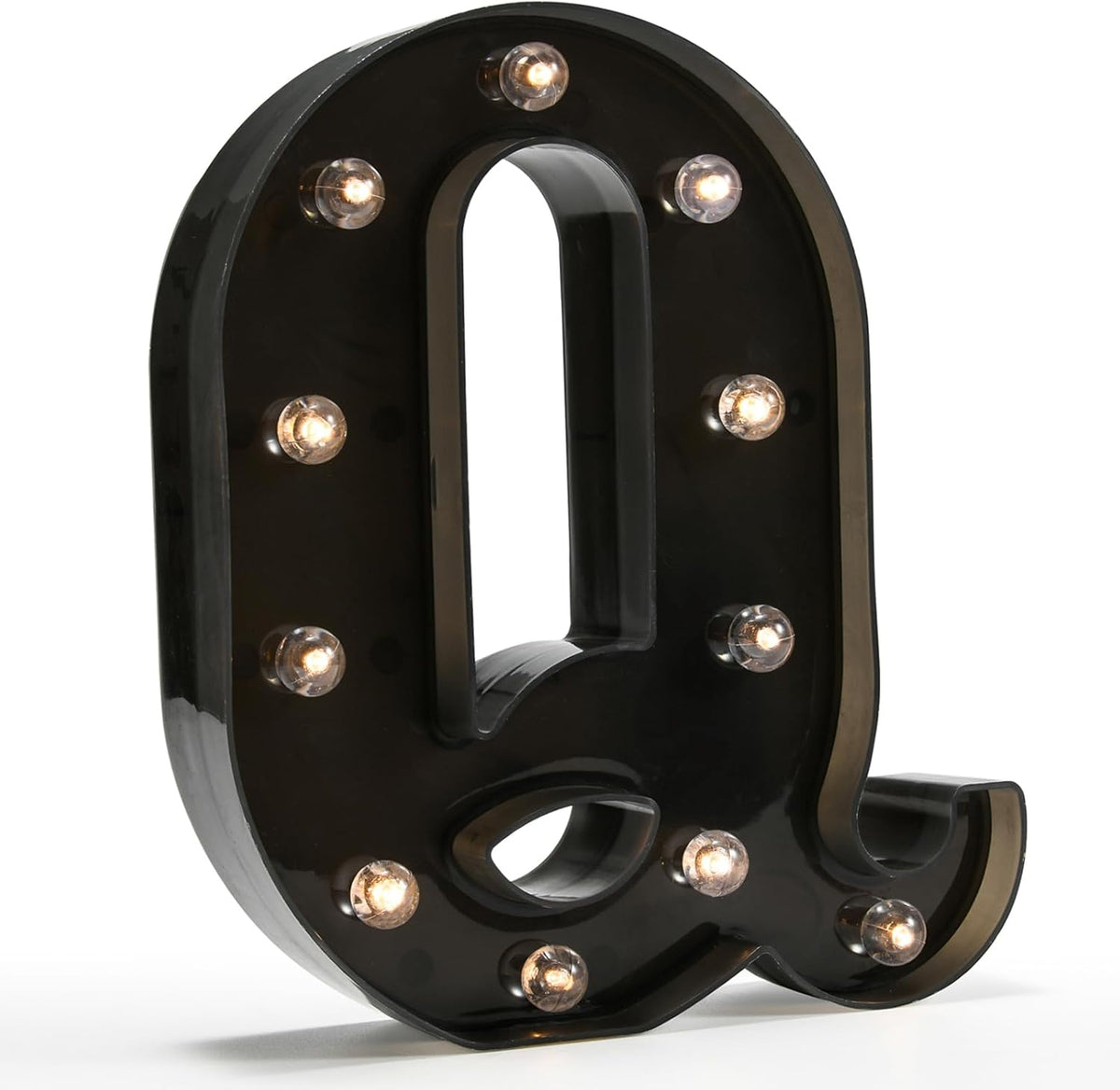 OYCBUZO Light Up Black Alphabet Marquee Letters Sign LED Marquee Number Lights Sign for Night Light