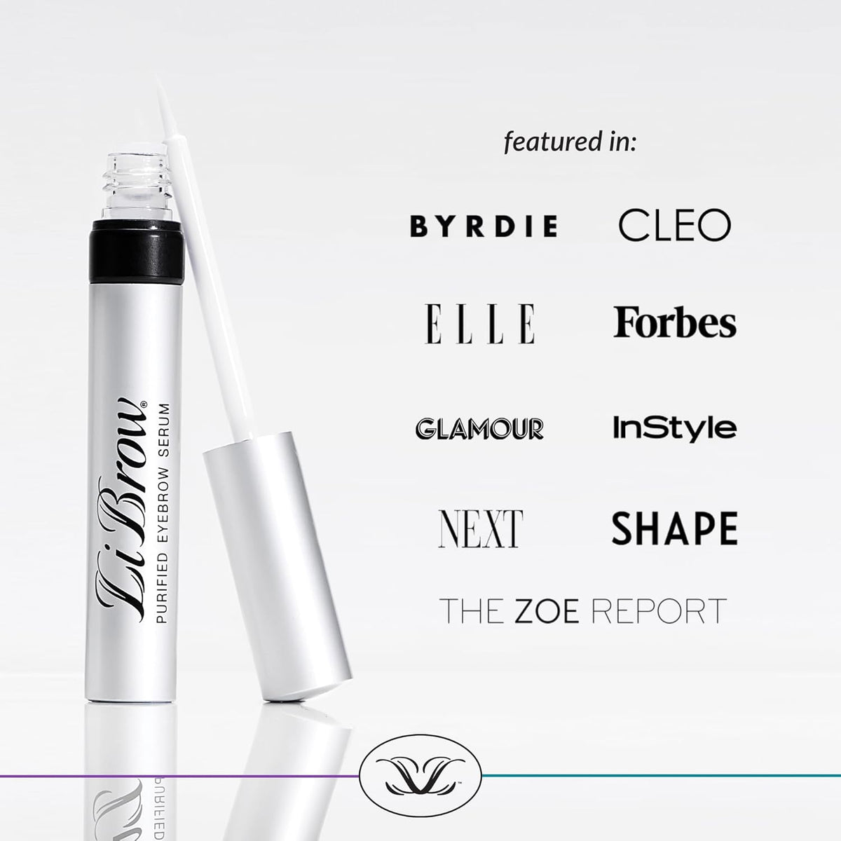 LiBrow Purified Eyebrow Serum to Grow Darker, Fuller, Thicker-Looking Brows - Natural Botanical