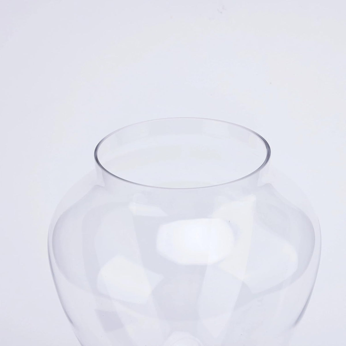 Glass Apothecary Jars with Lid, Clear Glass Candy Jar for Candy Buffet, Decorative Glass Jar for