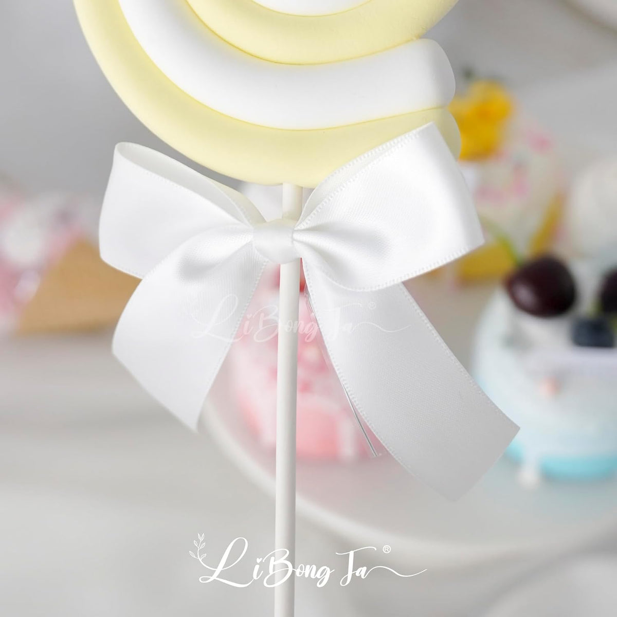 3.5" White Bow Satin Pre-Tied Bows for Gift Wrapping, Small Bows for Crafts, Premade Bows, Candy