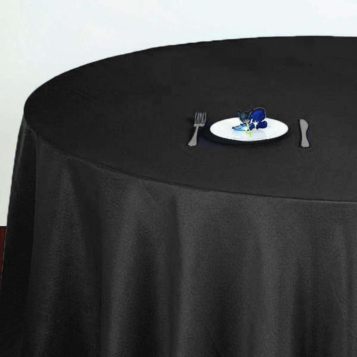 Efavormart Round Tablecloth, 120 Inch Stain & Wrinkle Resistant Washable Table Cloth, Decorative
