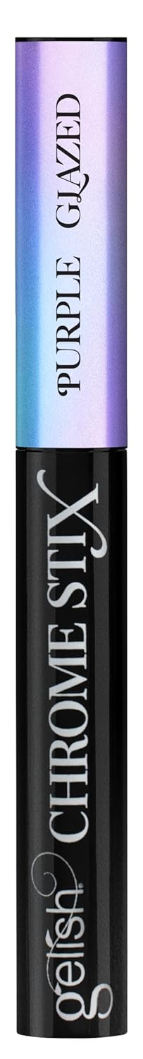 Gelish Chrome Stix, Chrome Nail Powder, Nail Art for Stunning Metallic Finish, Long-Lasting, Easy