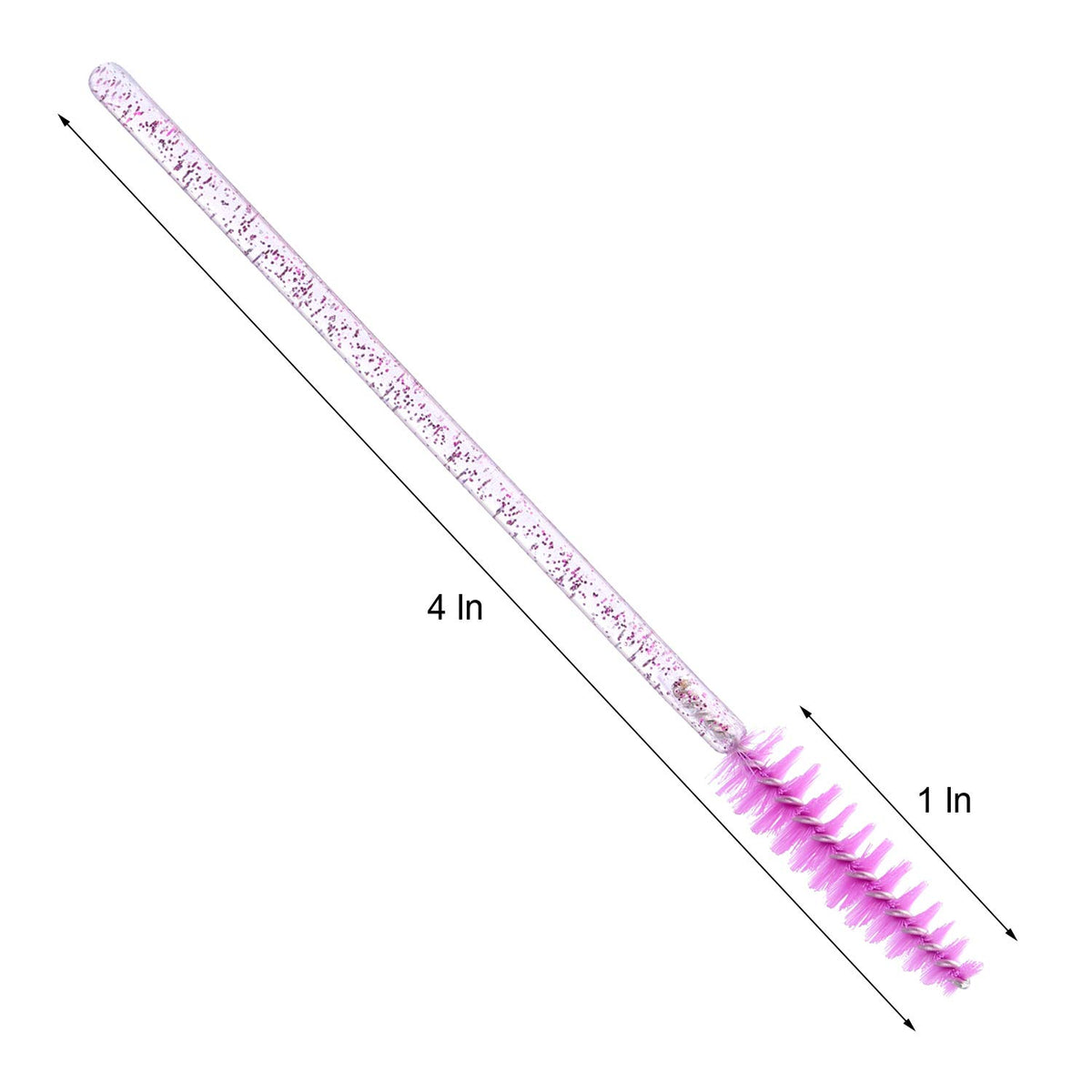 Tbestmax 2000 Disposable Mascara Wands Eyelash Brush Spoolies for Eyebrow Eye Lash Extension