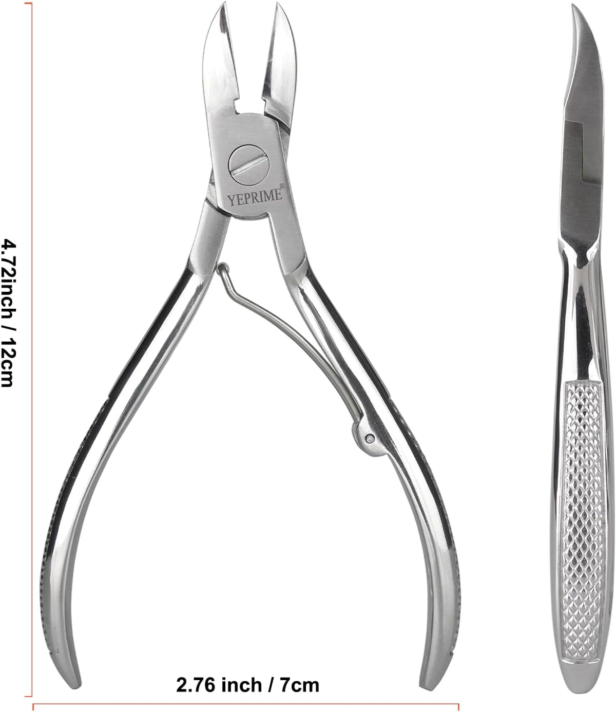Podiatrist Toenail Clippers, Super Sharp and Wear-resistant Toe Nail Cutters for Thick and Ingrown