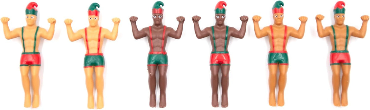 NPW Elf Buddies Drink Markers (Elf Buddies), Wine Glass Charms, Holiday Office Party, Christmas
