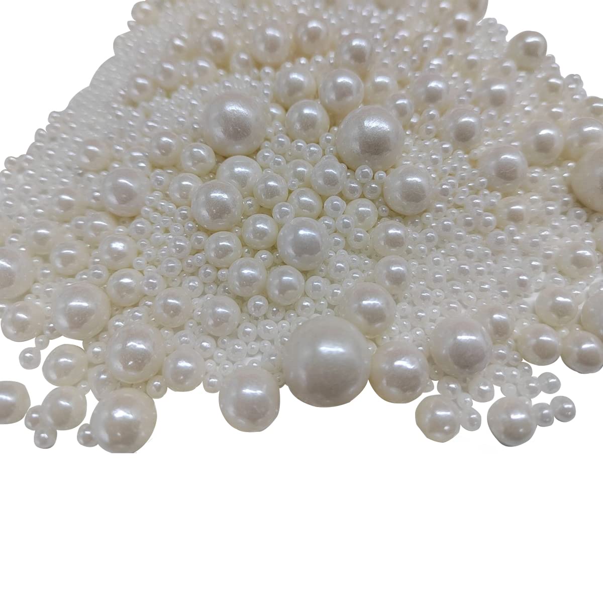 Edible Pearl Sugar Sprinkles White Candy Mixing Size Baking Edible Cake Decorations Cupcake Toppers